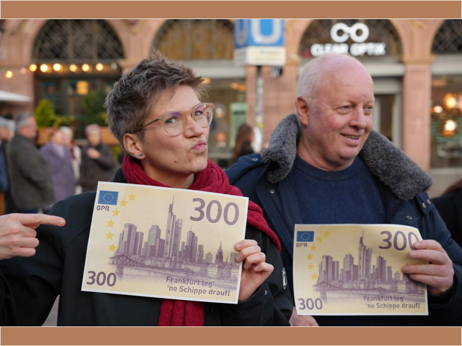 Unterstützung von Die Linke