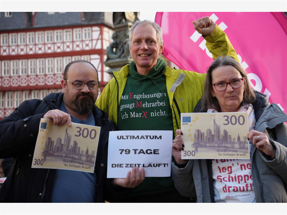 Wir fordern 300 Euro brutto Zulage