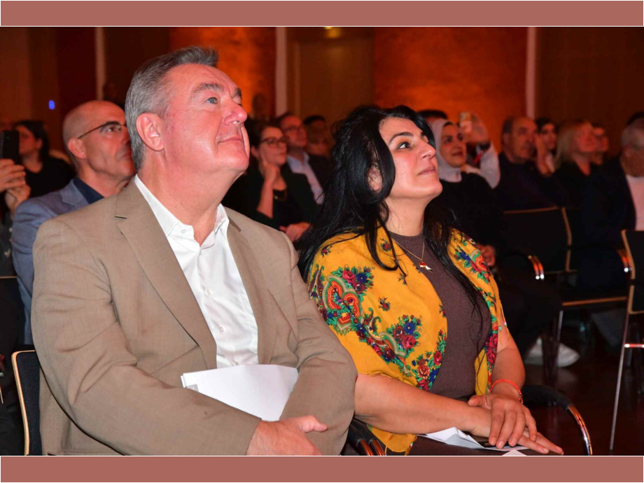 Oberbürgermeister Claus Kaminsky und Serpil Temiz Unvar Oberbürgermeister Claus Kaminsky und Serpil Temiz Unvar