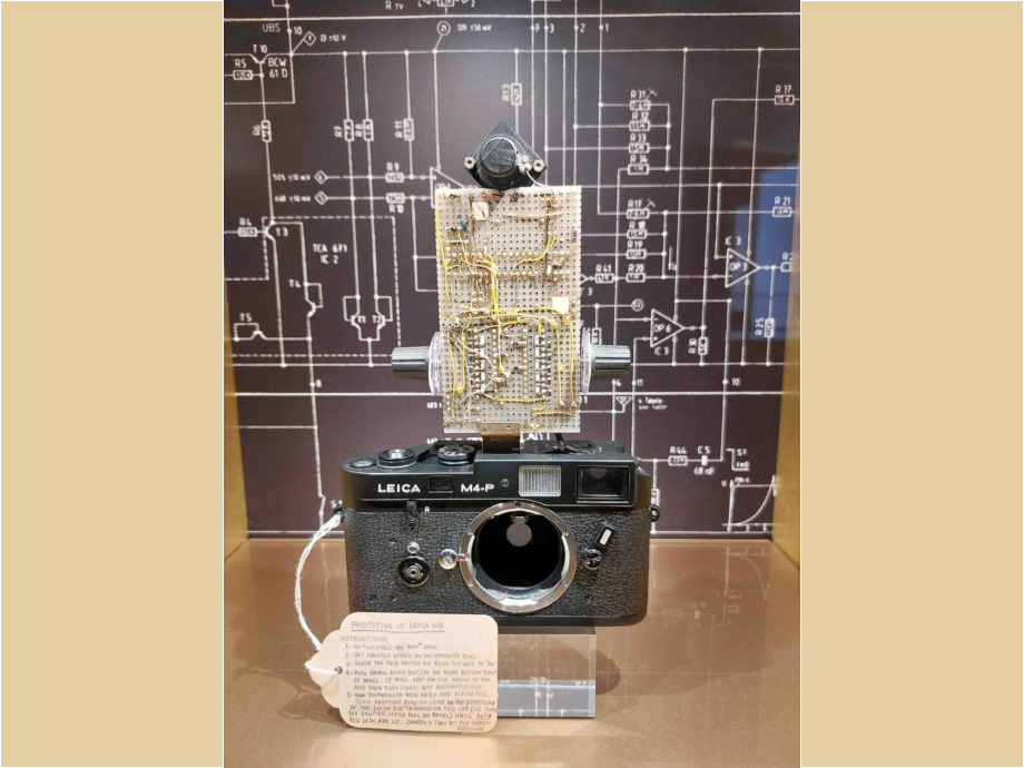 Schaltplan und Platine der Leica M6 Schaltplan und Platine der Leica M6