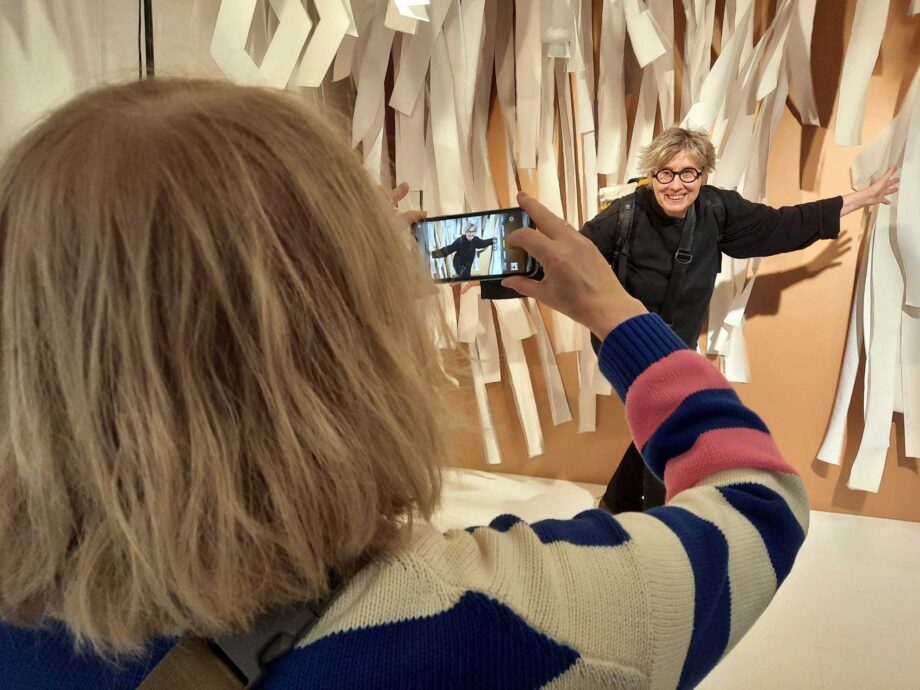 Fotoexperiment im Windkanal Fotoexperiment im Windkanal