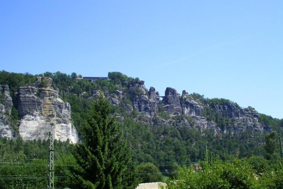 Angsträume im Osten mit einem AFD-Wähleranteil von über 50 % - Elbsandsteingebirge