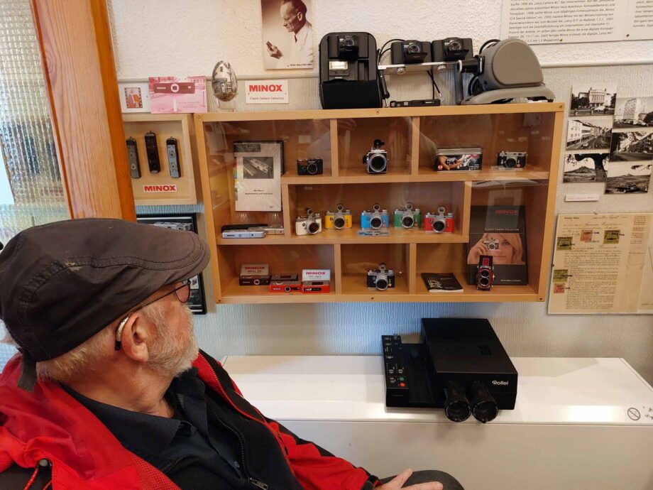 "Ahnengalerie" der Minox "Ahnengalerie" der Minox