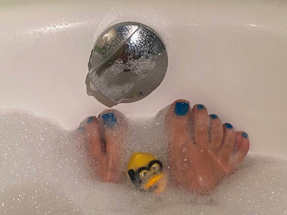 In der Wanne bin ich Kapitäna
