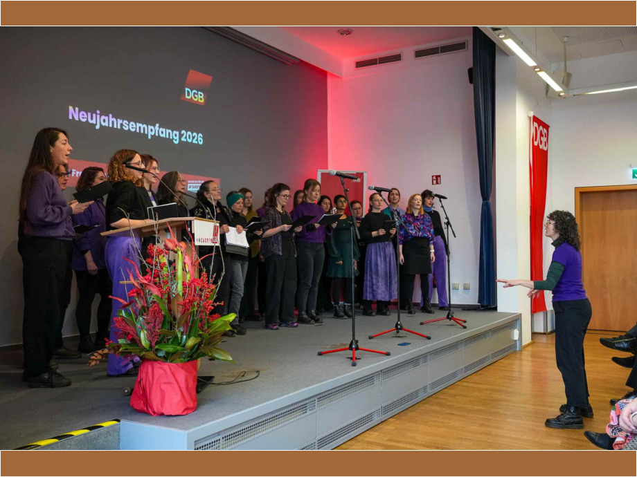 „SHE Choir“ aus Frankfurt „SHE Choir“ aus Frankfurt
