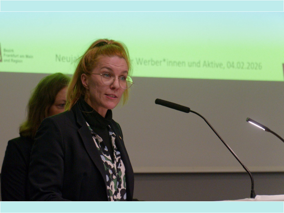 Natalie Jopen, Landesbezirksleiterin verdi Hessen Natalie Jopen, Landesbezirksleiterin verdi Hessen