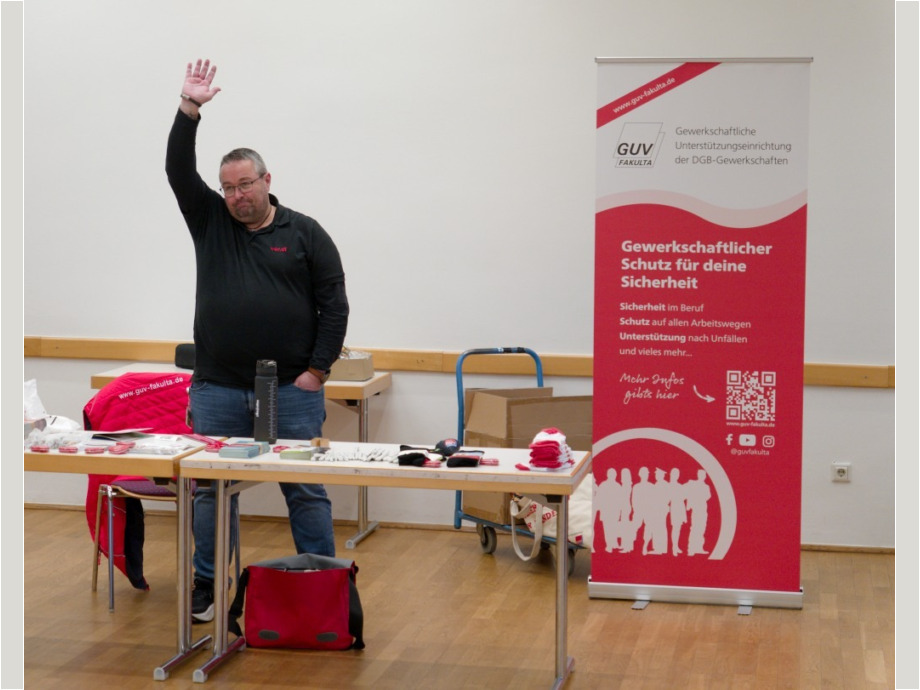 GUV bietet gewerkschaftlichen Schutz GUV bietet gewerkschaftlichen Schutz