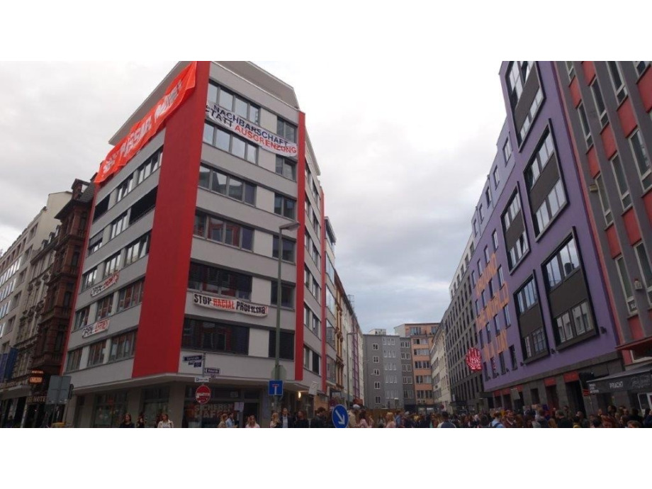 Die Stadt ist für alle da, Niddastraße Frankfurt