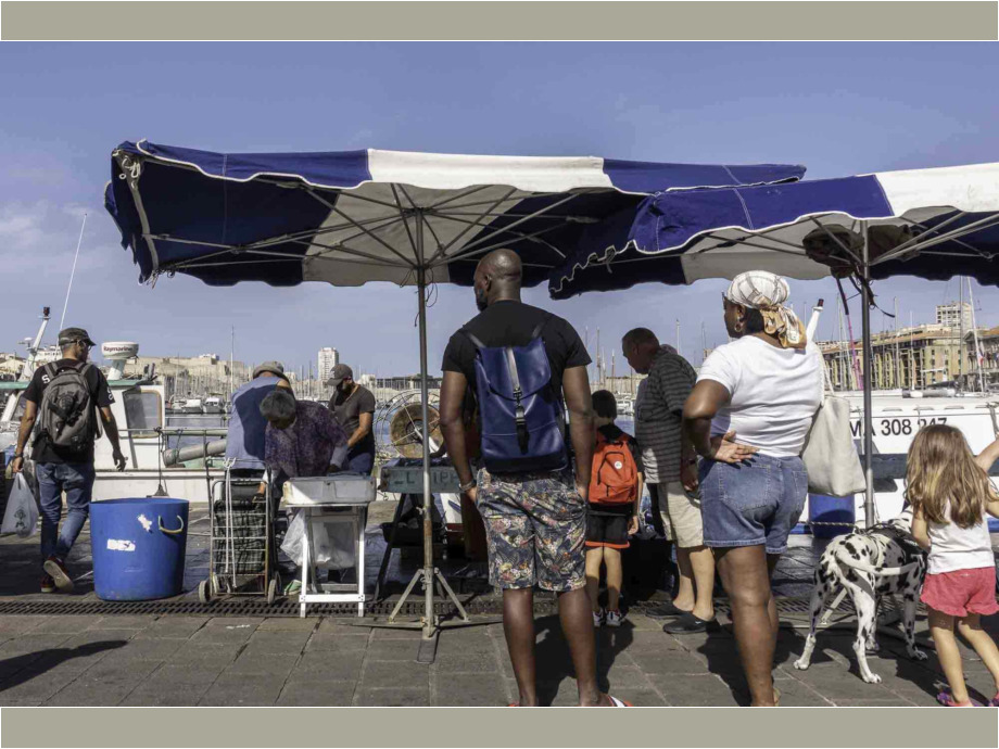 Marseille Alter Hafen, Fischmarkt