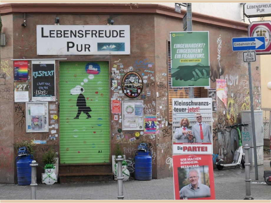 Begegnungen in Frankfurt-Bornheim