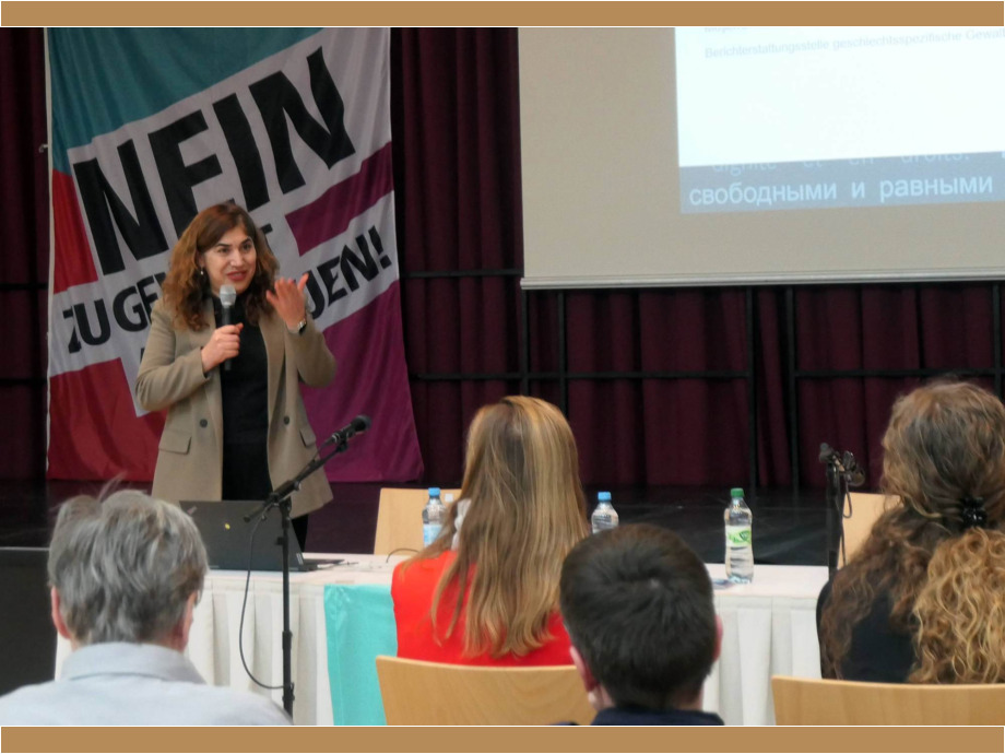 Müşerref Tanrıverdi, Deutsches Institut für Menschenrechte