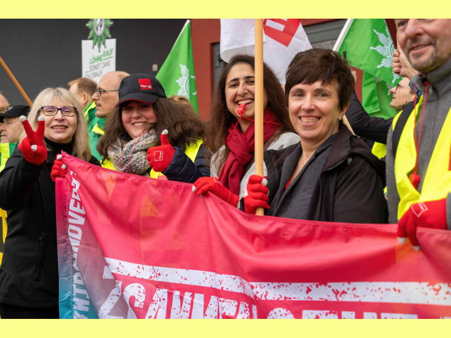 Gute Stimmung zum Auftakt der Tarifverhandlungen