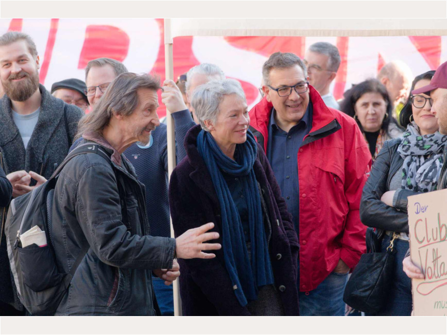 Alex Klein und Ina Hartwig
