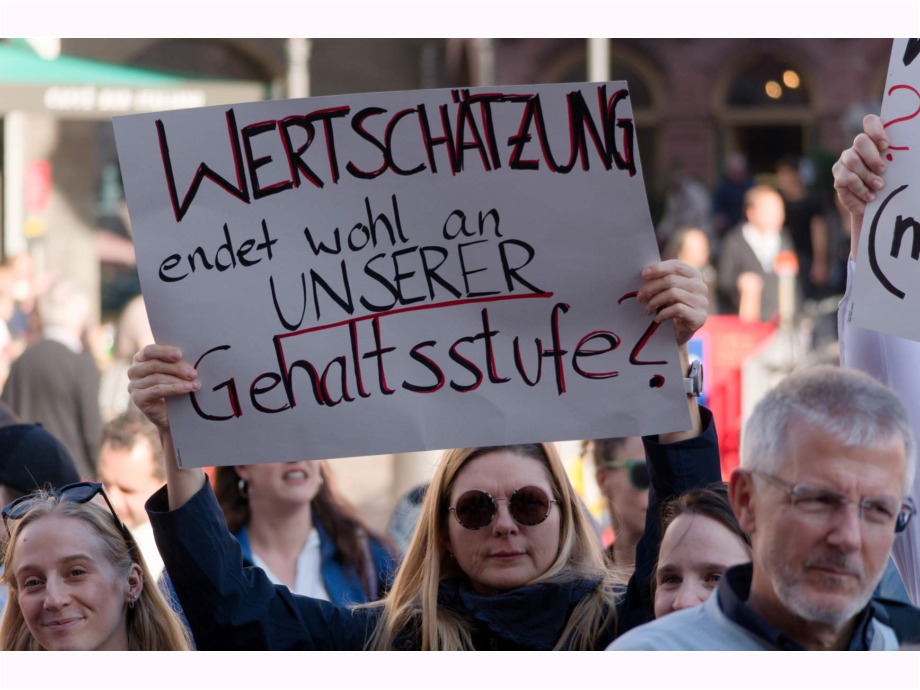 Unsere Arbeit ist mehr wert!