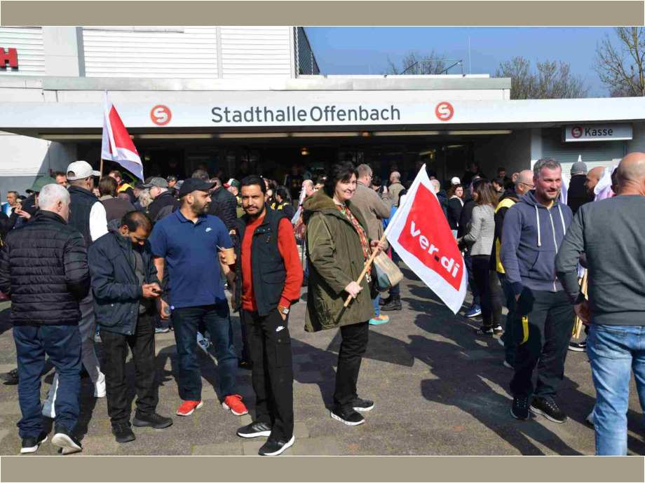 Es geht um die Arbeitsbedingungen der Beschäftigten Es geht um die Arbeitsbedingungen der Beschäftigten