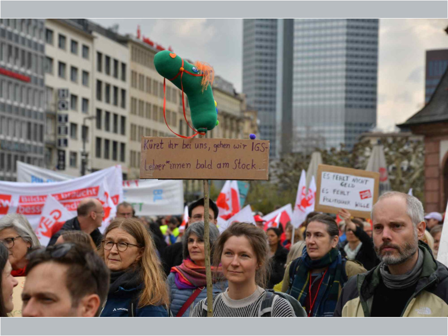 Laut sein für gute Arbeit