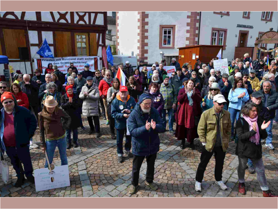 Gegen die Wiedereinführung der Wehrpflicht
