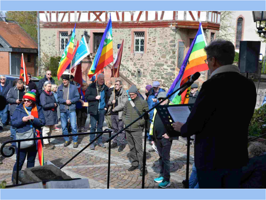 Kundgebung auf dem Freien Platz