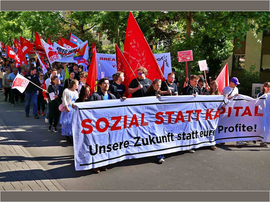 Erster Mai in Darmstadt