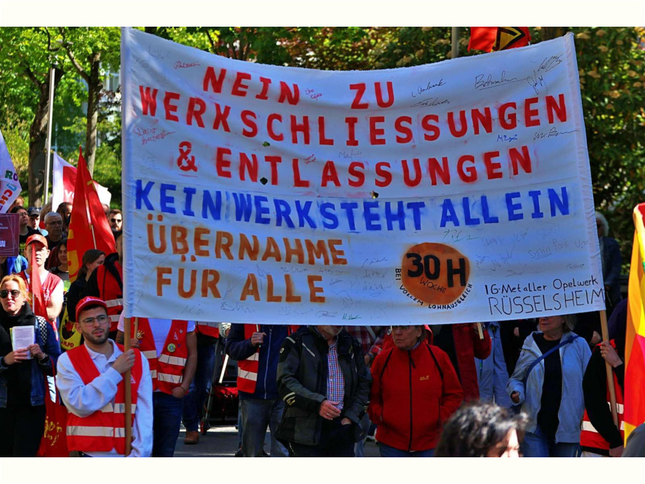 Erster Mai in Darmstadt