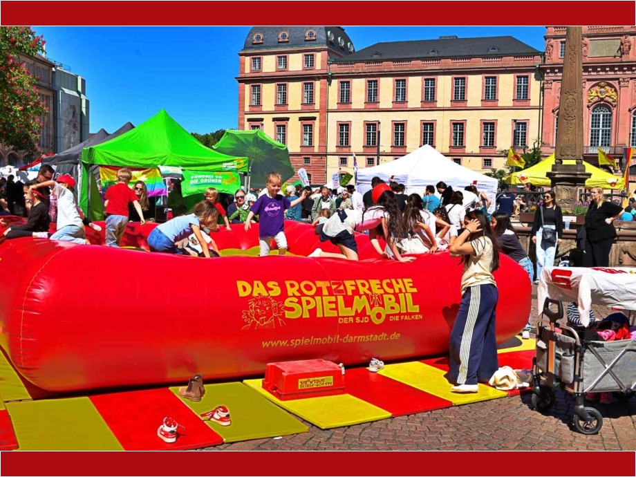 Erster Mai in Darmstadt