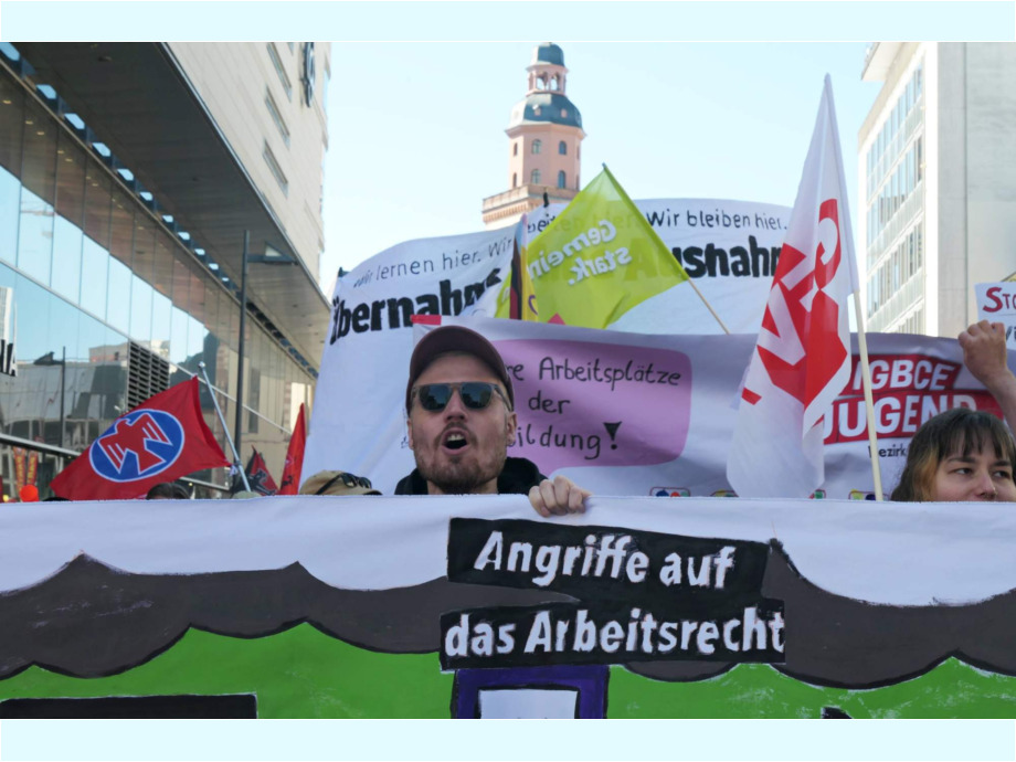 Erster Mai in Frankfurt