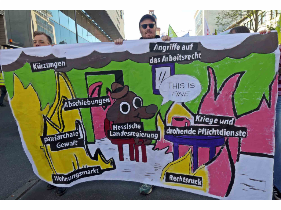 Erster Mai in Frankfurt