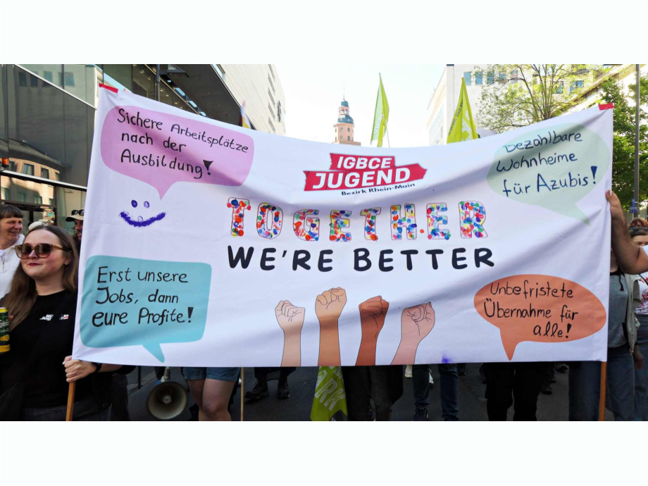 Erster Mai in Frankfurt