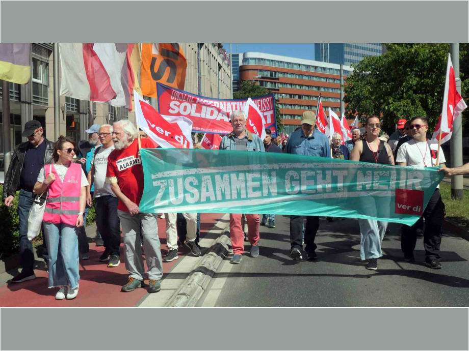 Erster Mai in Frankfurt