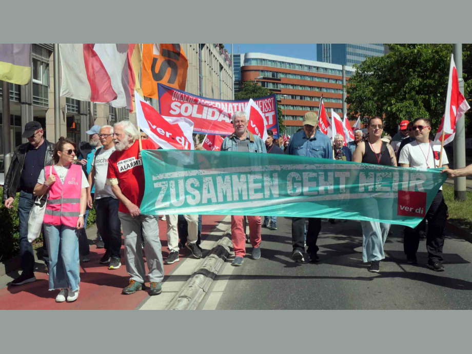 Erster Mai in Frankfurt