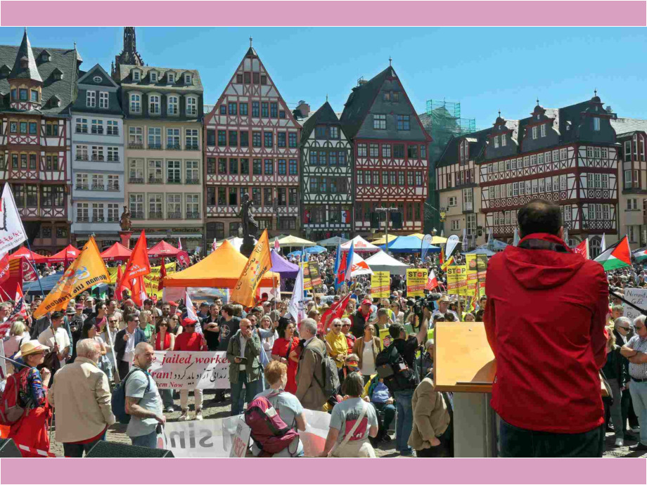 Erster Mai in Frankfurt