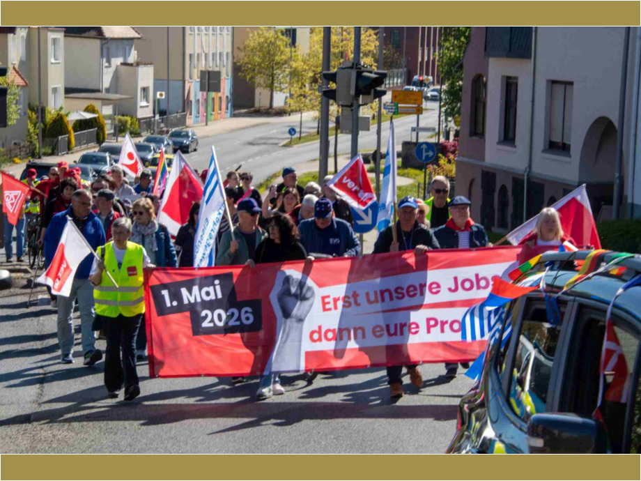 Erster Mai in Bad Hersfeld