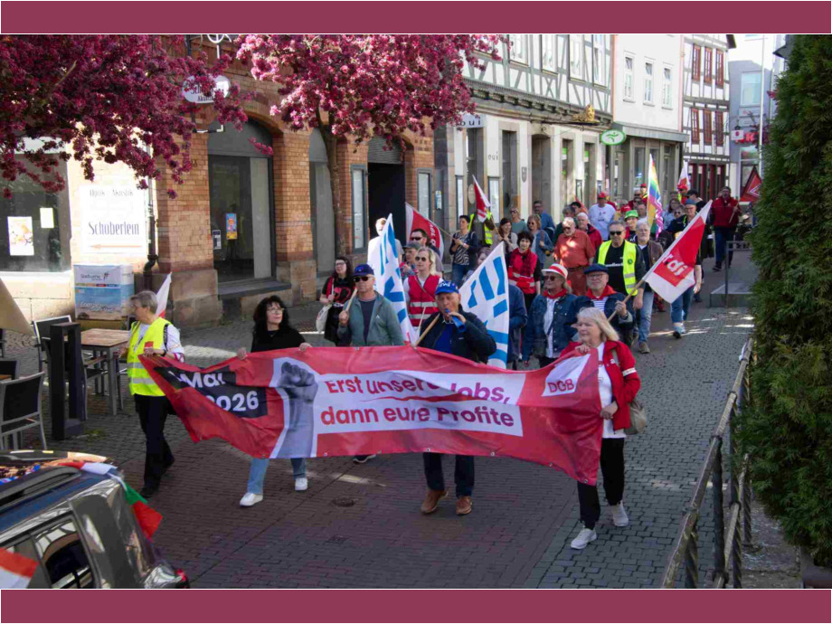 Erster Mai in Bad Hersfeld