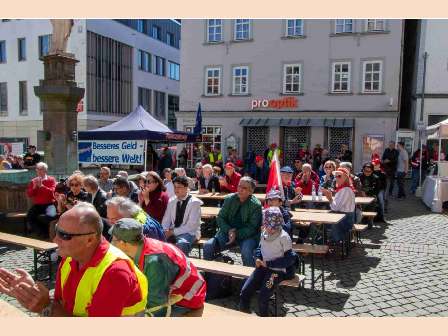 Erster Mai in Bad Hersfeld