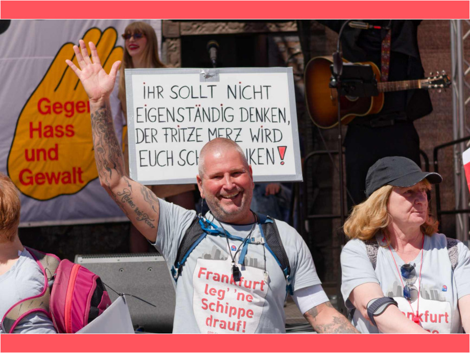 Erster Mai in Frankfurt
