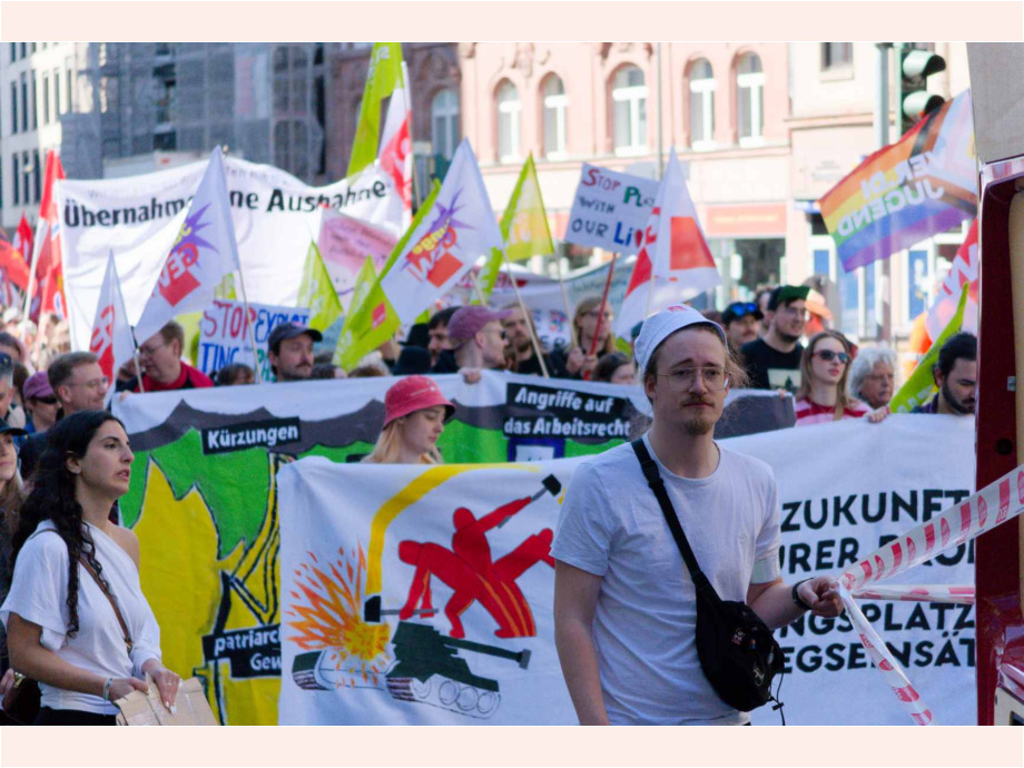 Erster Mai in Frankfurt