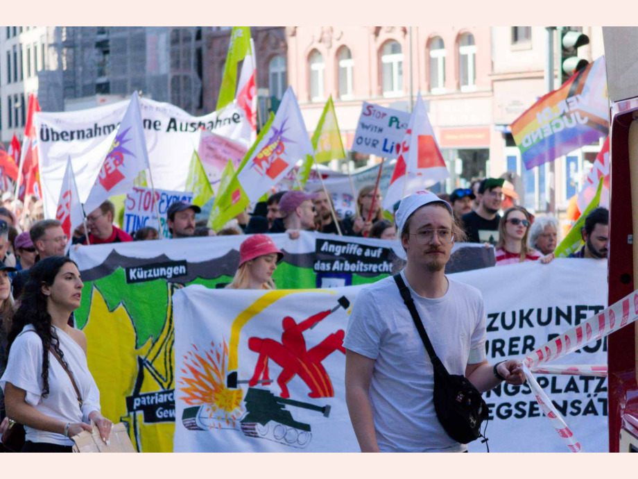 Erster Mai in Frankfurt