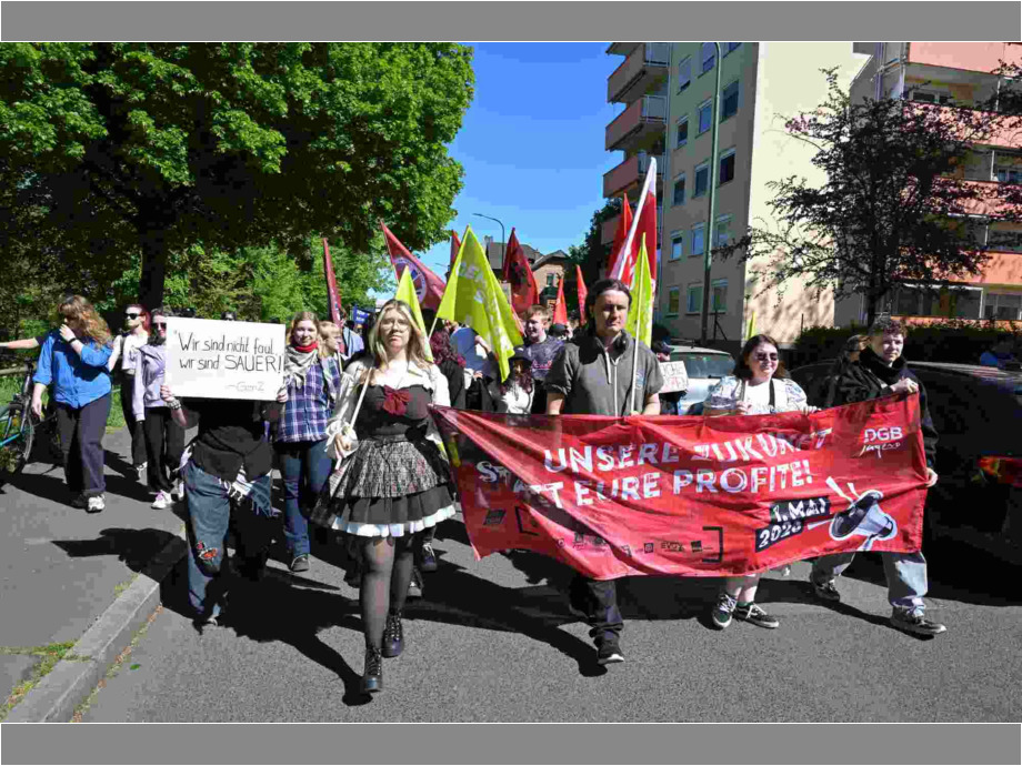 Erster Mai in Hanau