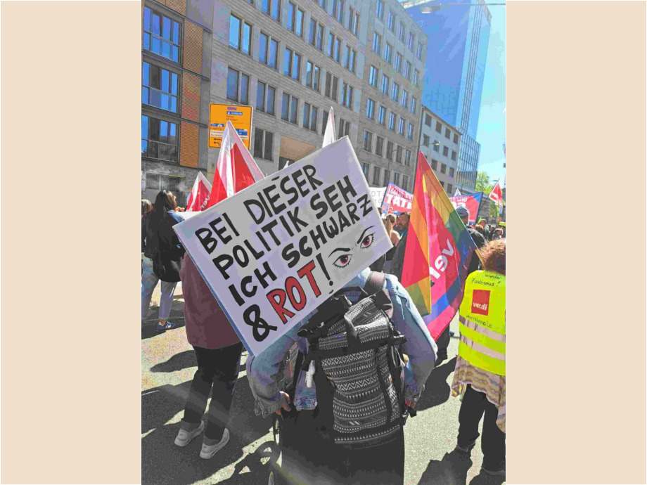 Erster Mai in Frankfurt