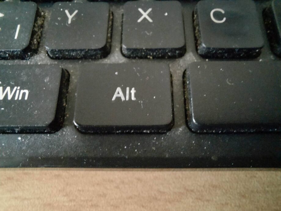 Nicht alt, aber staubig