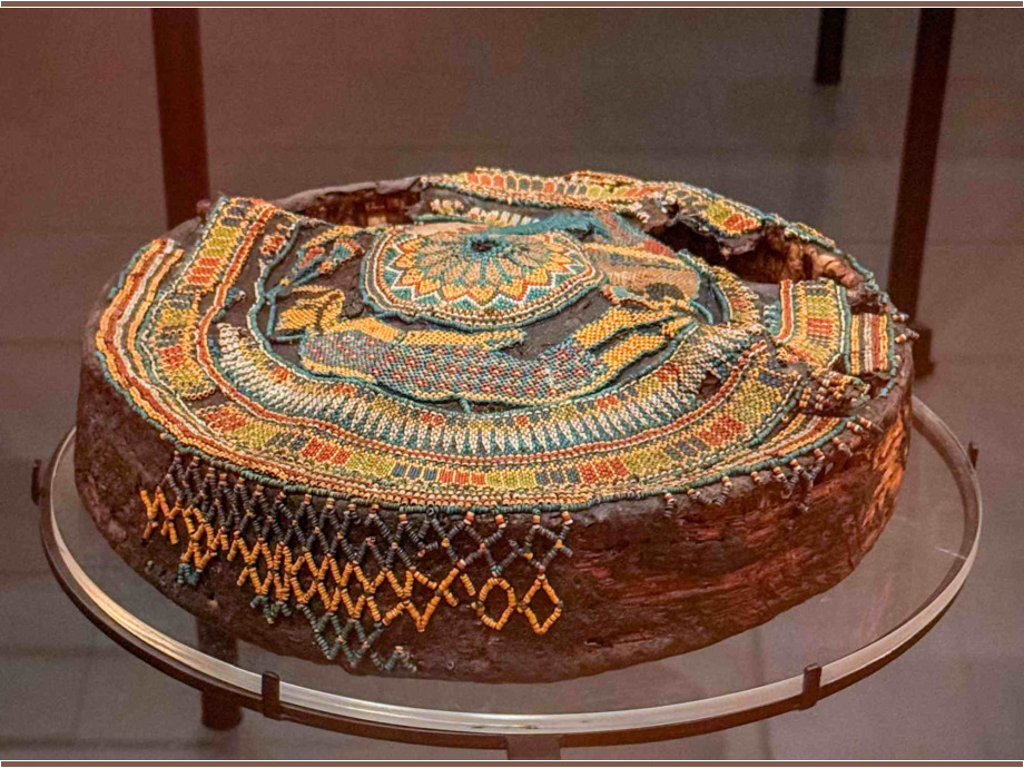 Sitzkissen aus dem Grab von Tut-Anch-Amun