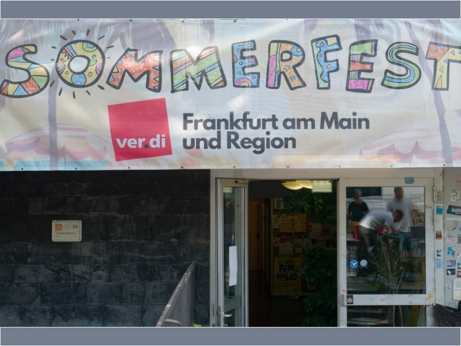 Willkommen zum Sommerfest für aktive und neue Mitglieder