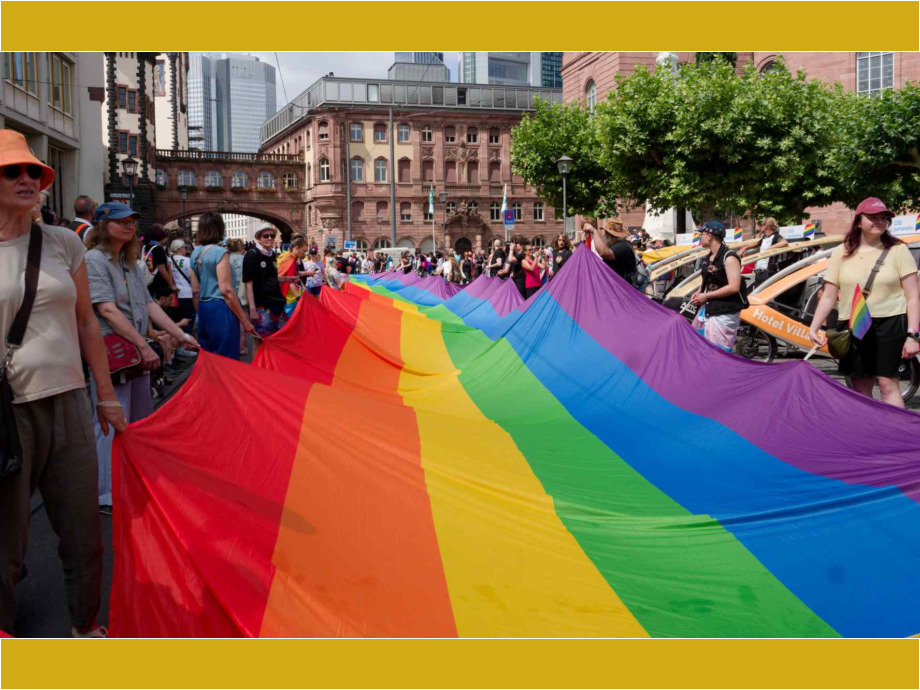 Parade durch die Stadt