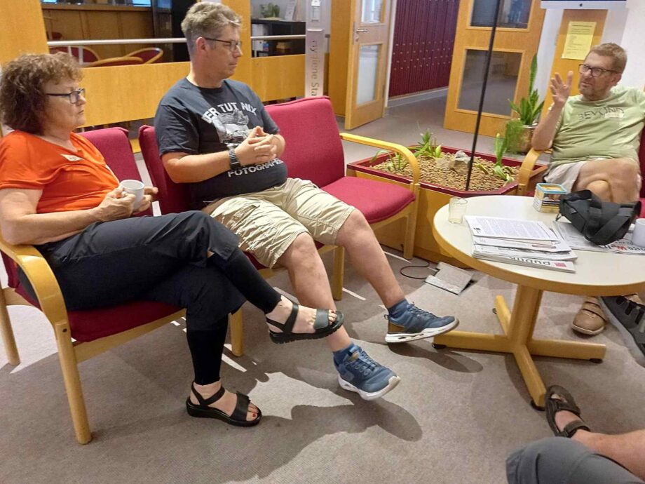 Gespräch in der Pause Gespräch in der Pause