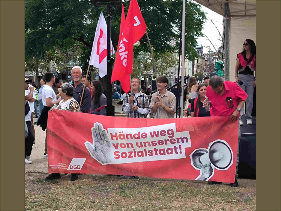 Der Sozialstaat ist das Fundament einer gerechten und demokratischen Gesellschaft