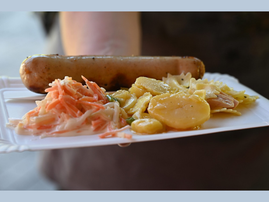 Lecker Essen gabs auch