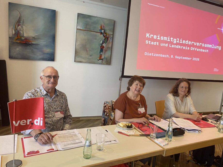 Kreismitgliederversammlung Offenbach Kreismitgliederversammlung Offenbach