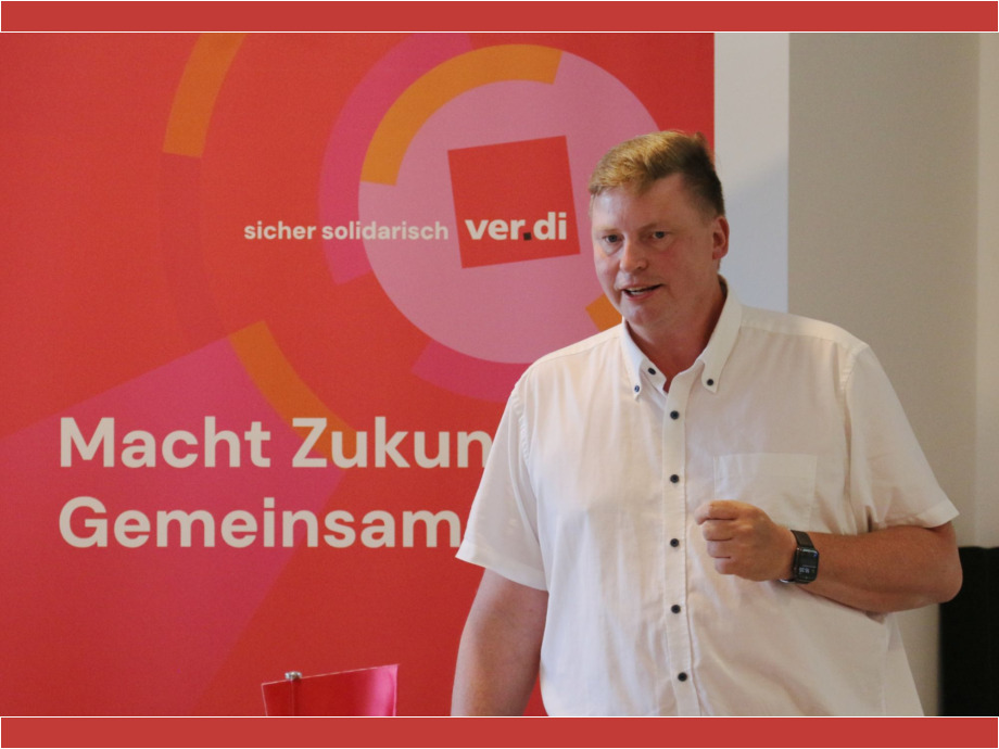 Tobias Huth, DGB Südosthessen Tobias Huth, DGB Südosthessen
