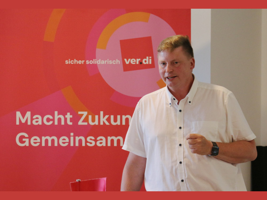 Tobias Huth, DGB Südosthessen Tobias Huth, DGB Südosthessen