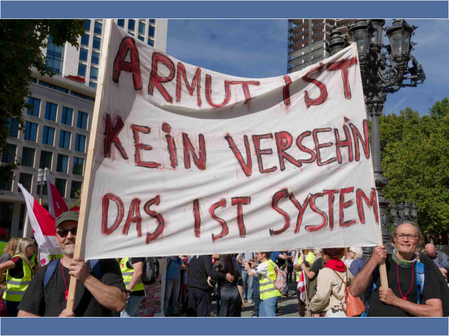 Solidarität statt Sozialkürzungen